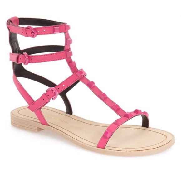 REBECCA MINKOFF 'Georgina' Studded Gladiator - Picture 2 of 7